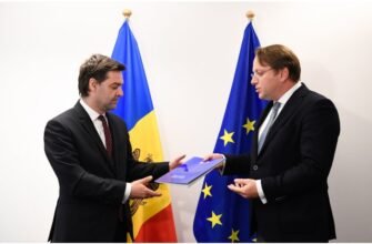 Ministrul Nicu Popescu a recepționat chestionarul privind cererea de aderare la UE a Republicii Moldova