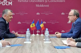 Președintele PDCM, Ion Chicu, s-a întâlnit cu Excelenţa Sa, Daniel Ioniță