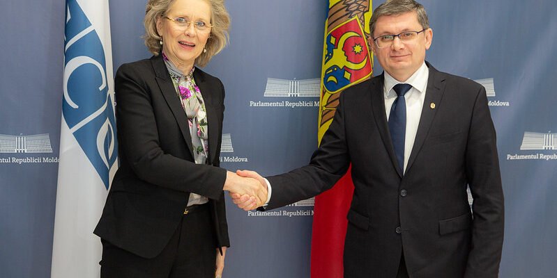 Președintele Parlamentului Igor Grosu a discutat cu Președintele Adunării Parlamentare a OSCE, Margareta Cederfelt