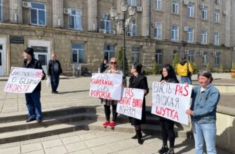 FOTO// Partidul ȘOR a organizat noi proteste în toată țara: 1 Aprilie, ziua mincinoșilor din PAS, care au dus țara în impas