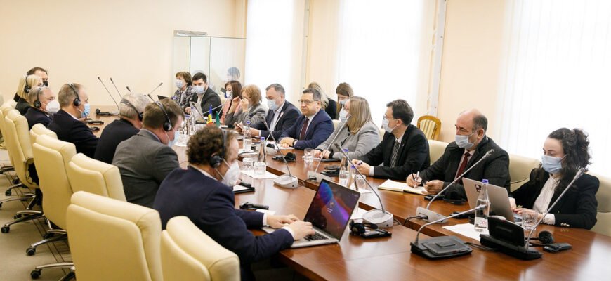 Delegația Comisiei Comune pentru Afaceri UE din Irlanda a discutat cu mai mulți deputați din Parlamentul R. Moldova