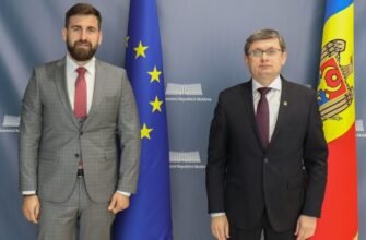 Igor Grosu a discutat cu membrul Parlamentului European din partea Republicii Bulgaria, Andrey Novakov