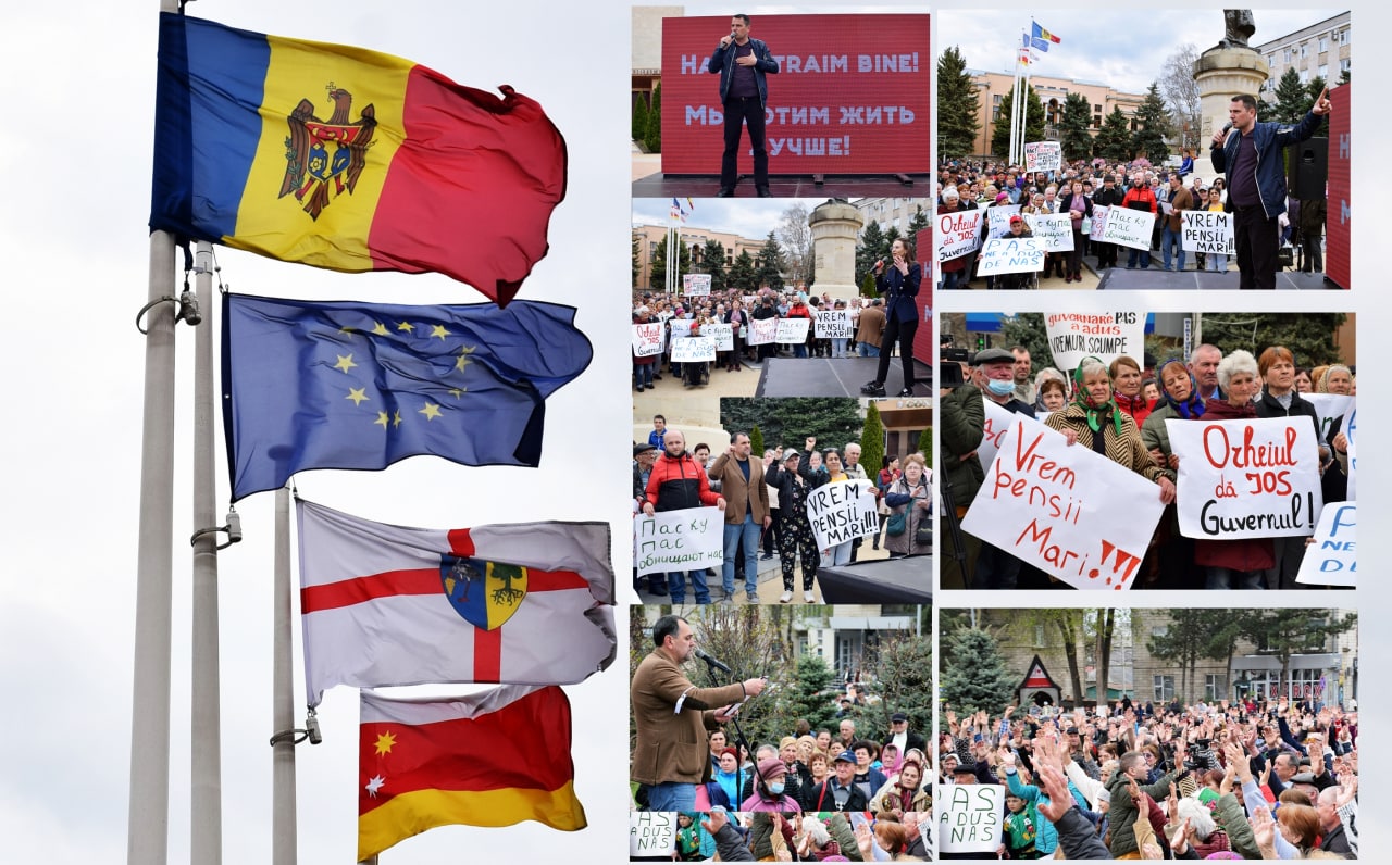 FOTO// PAS cu PAS ne-au dus de nas! Ilan Șor i-a arătat cartonașul galben guvernării Maiei Sandu