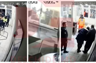 VIDEO// Noi imagini cu „abaterile disciplinare” de la IP Soroca. Cum au fost snopiți în bătaie cei doi bărbați