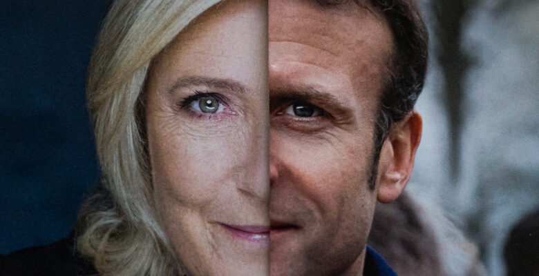 macron si le pen se vor lupta in turul doi
