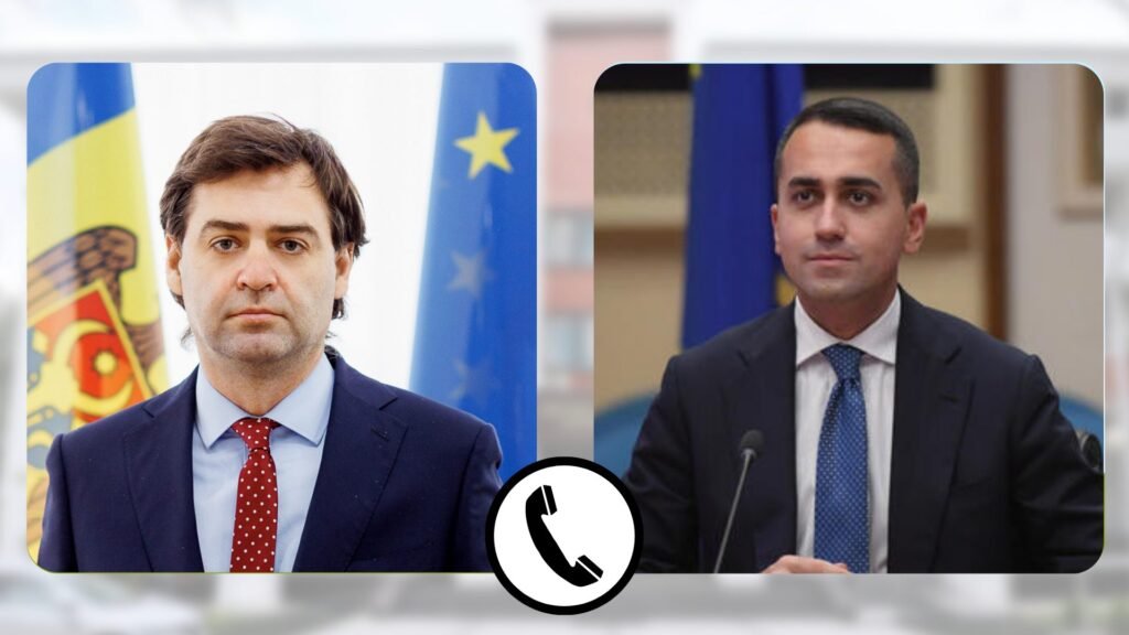 Ministrul MAEIE, Nicu Popescu, a avut o convorbire telefonică cu Luigi Di Maio