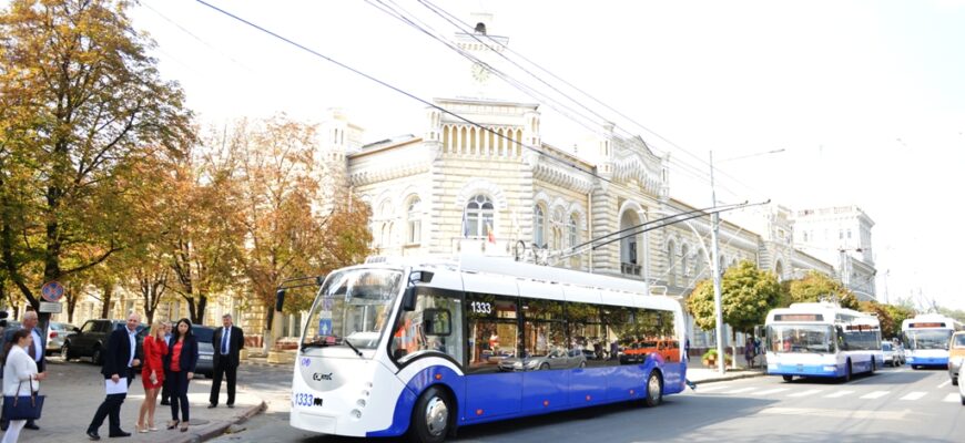 troleibuz chisinau
