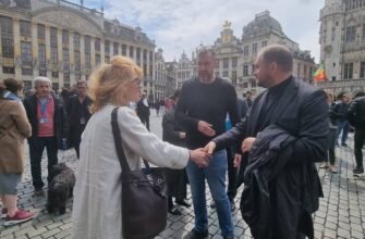 Ansamblul etnofolcloric „Plăieșii” alături de Ion Ceban, prezenți la Festivalul „Balkan Trafik”