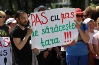 Un nou protest al opoziției unite. PCRM și Partidul „ȘOR” au cerut astăzi demisia Guvernului