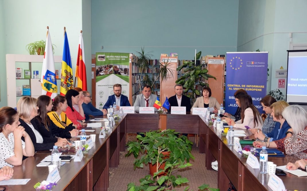 FOTO// Proiecte europene la Orhei. Administrația raionului a participat la o masă rotundă, alături de reprezentantul Delegației UE în Moldova