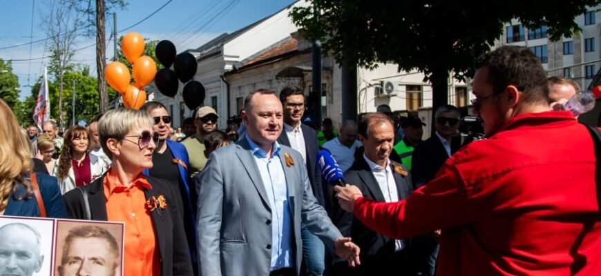 VIDEO// Lider PSRM: Ceea ce s-a întâmplat în Chișinău a fost un plebiscit, oamenii și-au manifestat nemulțumirea față de guvernul PAS
