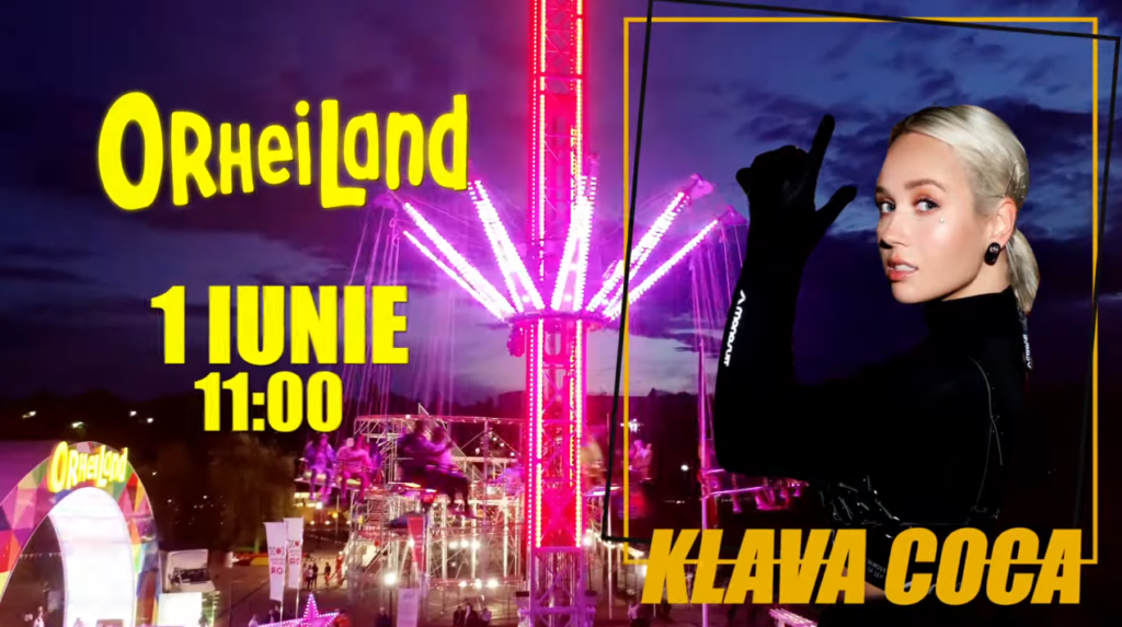 de ziua copilului renumita interpreta klava coca va sustine doua concerte la orheiland si taraclia unde totul va fi gratuit
