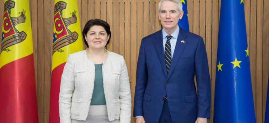 natalia gavrilita s a intalnit cu senatorul american robert portman