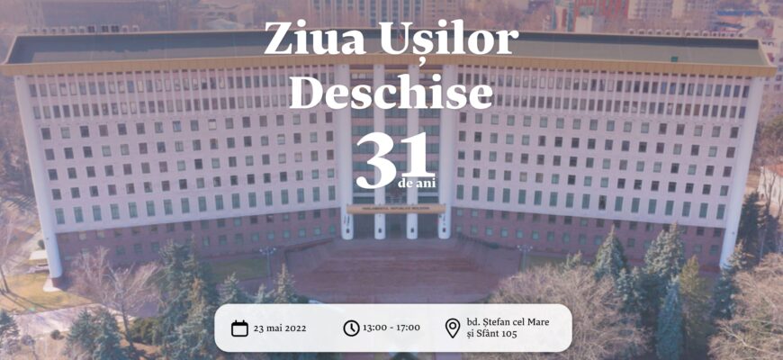 parlamentul organizeaza ziua usilor deschise