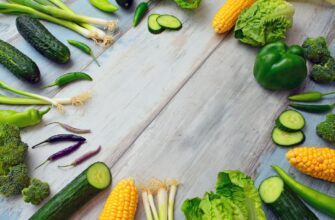 assorted vegetables on brown wooden table