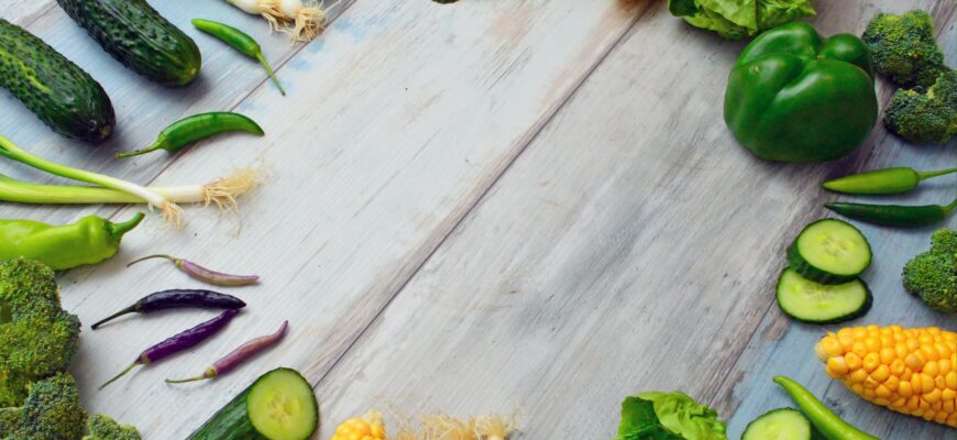assorted vegetables on brown wooden table