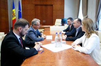 Vlad Batrîncea a avut o întrevedere cu șeful misiunii OSCE în Republica Moldova, Claus Neukirch