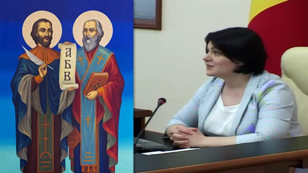 VIDEO// Natalia Gavrilița îi ”trage” cu rusa la ședința Guvernului: ”Вперёд на долгие лета”