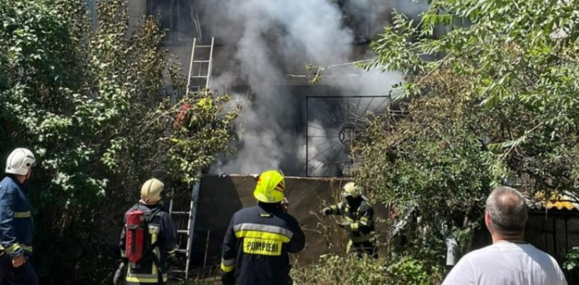 incendiu de proportii in capitala