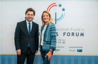 Nicu Popescu a avut o întrevedere cu președinta Parlamentului European, Roberta Metsola