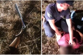 Un tânăr de 22 de ani a fost reținut după ce a efectuat mai multe împușcături în direcția polițiștilor