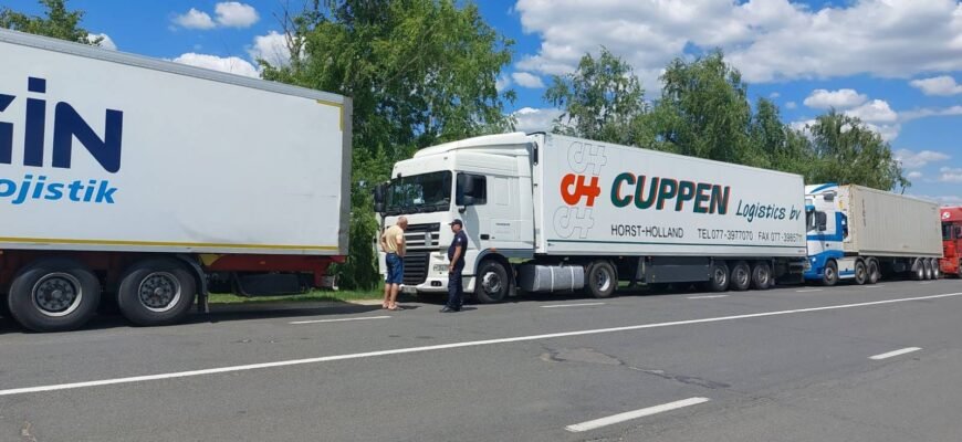 Acțiunile MAI în deblocarea transportului de mărfuri la frontieră