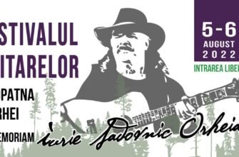 Festivalul Chitarelor, în memoria celebrului Iurie Sadovnic, va avea loc în perioada 5-6 august 2022