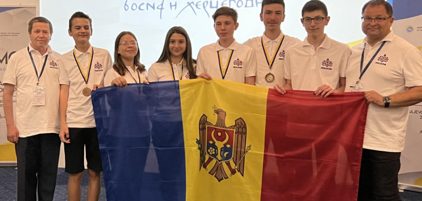echipa republicii moldova a obtinut 5 medalii de bronz la olimpiada balcanica de matematica pentru juniori