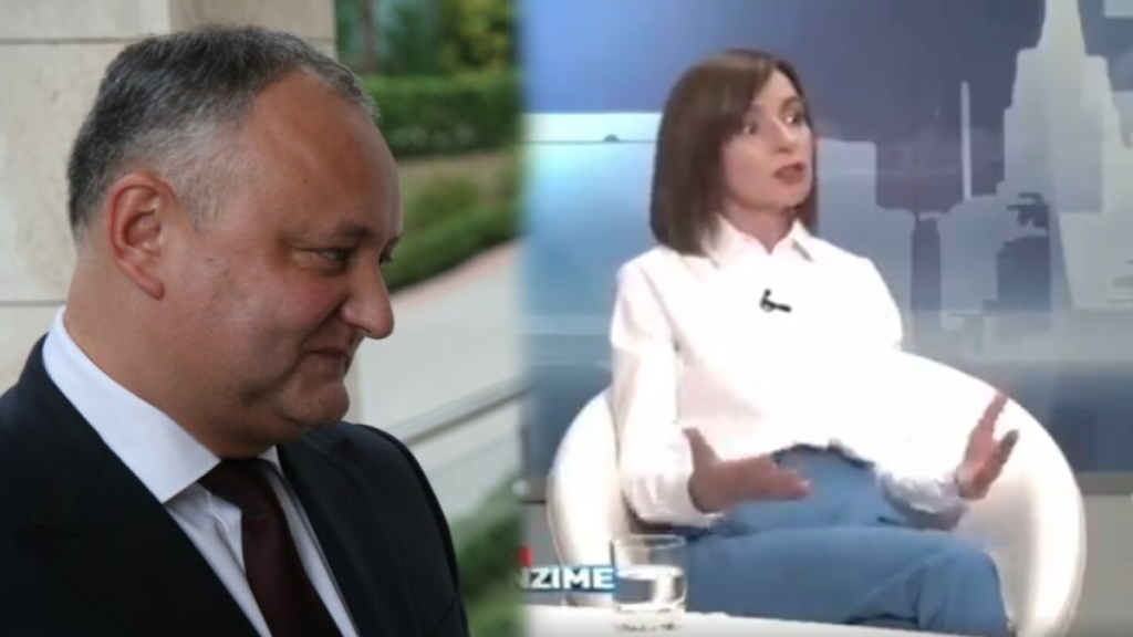 VIDEO// Să vezi și să nu crezi. Igor Dodon o citează pe Maia Sandu: ”Ai parlament, ai guvern, ai toată puterea în stat...” 1 igor dodon maia sandu parlament guvern deputati majoritatea presedinte
