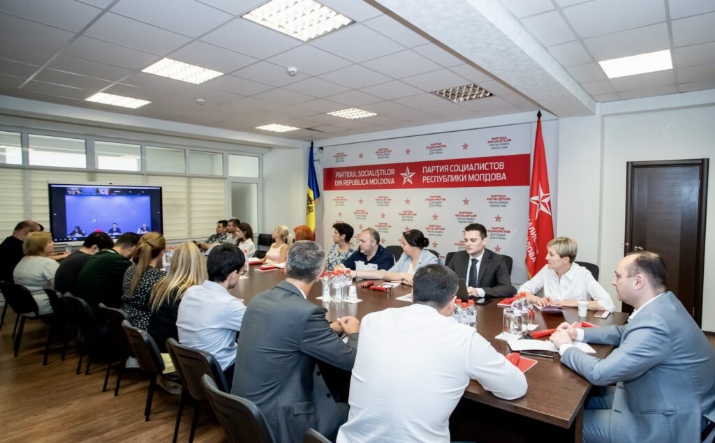 PSRM a făcut schimb de experiență privind potențialul managerial cu colegii din China