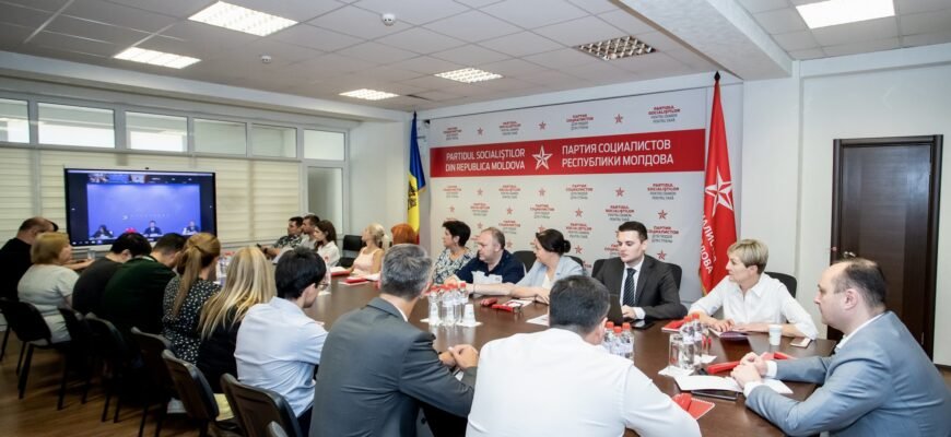 PSRM a făcut schimb de experiență privind potențialul managerial cu colegii din China
