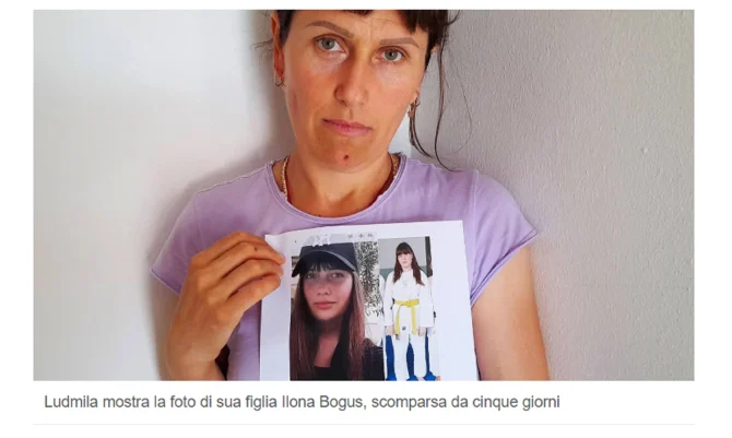 italia moldoveanca de 16 ani disparuta