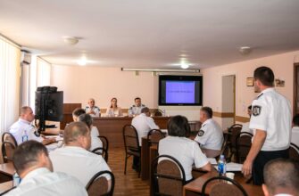 Polițiștii comunitari au prezentat realizările în domeniul ordinii publice pentru jumătate de an 6 mai 0412 0