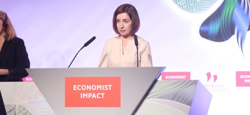 Maia Sandu a participat la o masă rotundă organizată de ”The Economist”. Ce teme au fost abordate