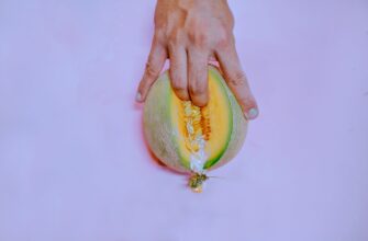 fingers on melon