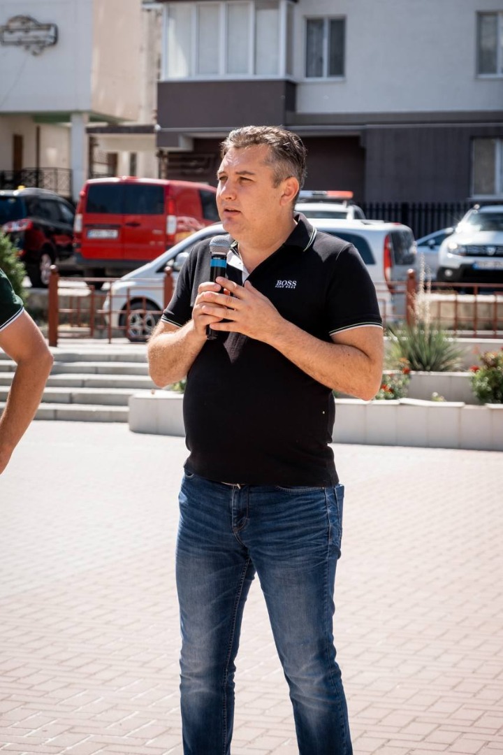 FOTO// Protest în susținerea Marinei Tauber: Partidul „ȘOR” îi stă guvernării ca un os în gât, pentru că este singurul care lucrează pentru oameni