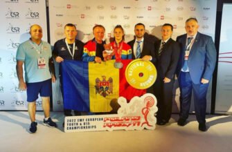 Număr record de medalii, obținute de sportivii din Republica Moldova la Campionatul European de Haltere