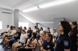 Angajații IGSU au desfășurat activități de orientare profesională a tinerilor