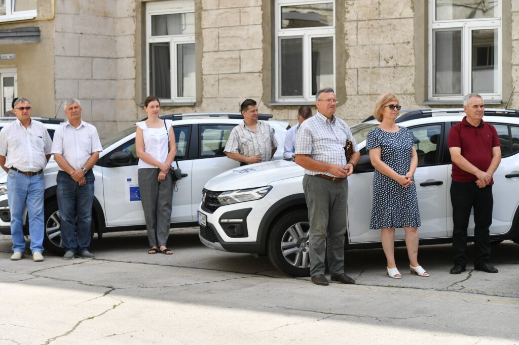 ansp a primit 15 automobile noi procurate de organizatia mondiala a sanatatii cu suportul financiar al uniunii europene