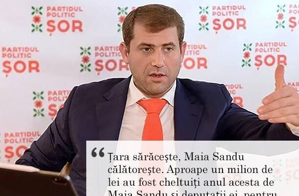 VIDEO// Ilan Șor: Guvernarea PAS a cheltuit un milion de lei pentru a-și face poze în străinătate