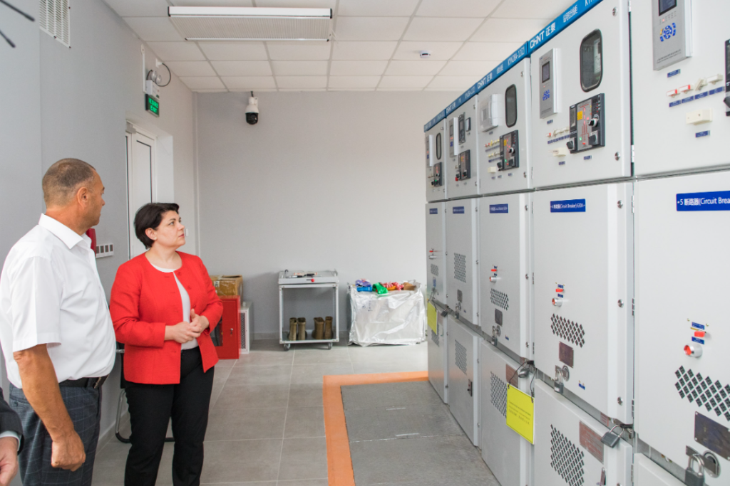 natalia gavrilita a vizitat parcul fotovoltaic din criuleni