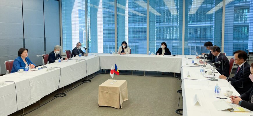Natalia Gavrilița a avut o întrevedere cu Yoshio Sato. A fost discutat potențialul de cooperare economică moldo-niponă