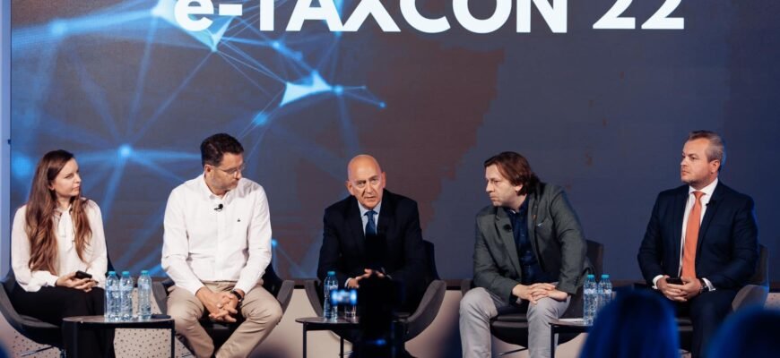 Secretarul de stat Ion Gumene a participat la Conferința de fiscalitate e-TAXCON '22