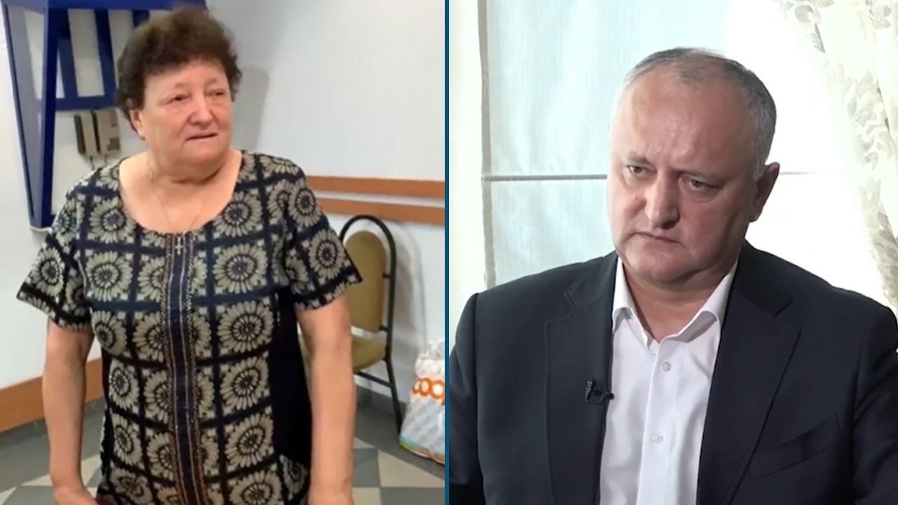VIDEO// Igor Dodon o învinuiește pe Maia Sandu în cazul cu mama sa: Miza a fost să sar gardul și să fug încolo