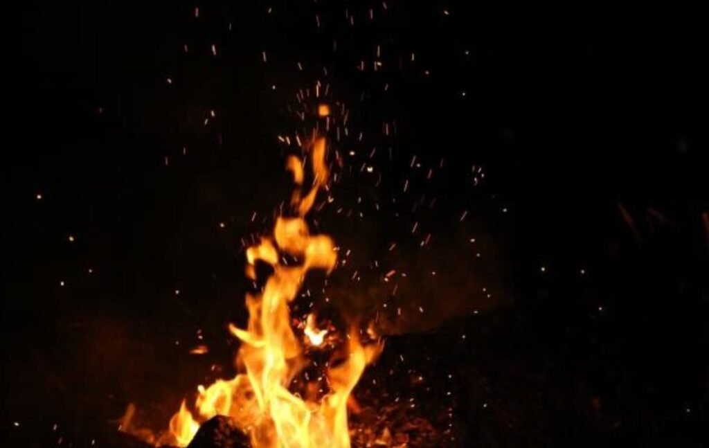 VIDEO// Un activist de mediu s-a autoincendiat în semn de protest față de avioanele care poluează