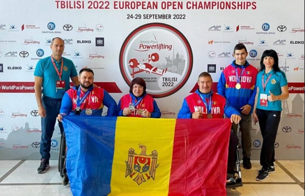 Performanțe memorabile pentru Republica Moldova la Campionatul European de Para Powerlifting 1 Performanțe memorabile pentru Republica Moldova la Campionatul European de Para Powerlifting
