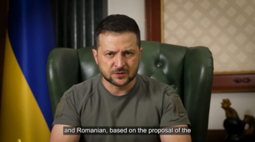 VIDEO// Zelenski retrage cetățenia unor români din Ucraina: „Sunt responsabili pentru teroarea împotriva poporului nostru“