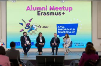 Ministrul Anatolie Topală a participat la evenimentul dedicat aniversării a 35 de ani de la fondarea Programului Erasmus+