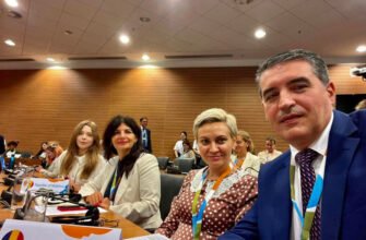 Secretarul de Stat Adriana Cazacu a participat la cea de-a 9-a Conferință ministerială pentru mediu „Un mediu pentru Europa” la Nicosia, Cipru