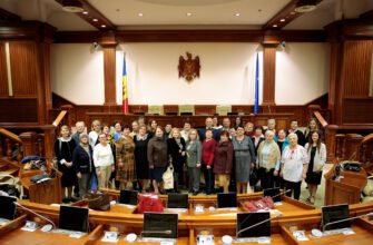 Parlamentul a fost vizitat astăzi de un grup de persoane în etate